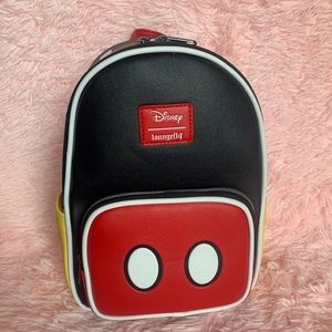 Mickey Mouse Loungefly backpack.